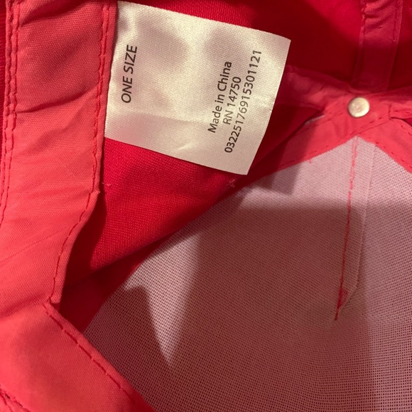 Red 'Queen' Cap with Rhinestones - Picture 3 of 4